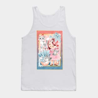 Plant-iful Cat Company Tank Top